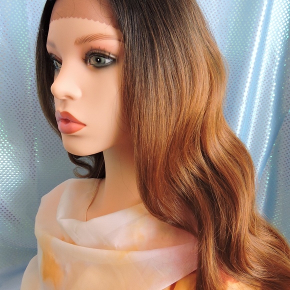 Divalicious Body Wave Lace Front Wig Brown Ombre main image 7